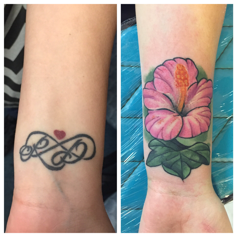 Cover -Up Tattoo - ARTWORKS BY MATT WEISE